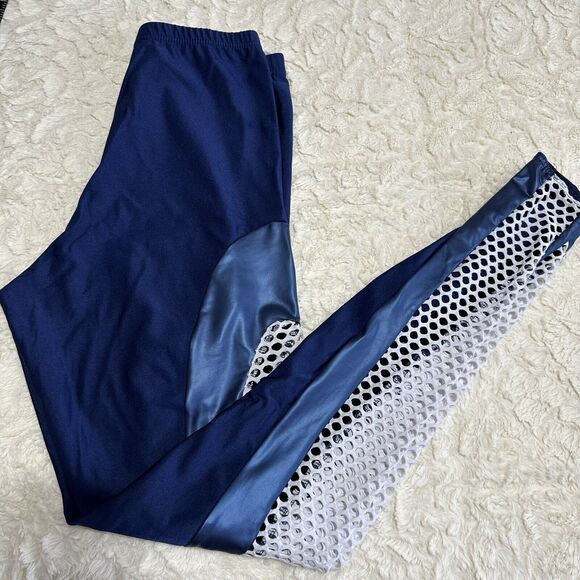 A Wish Come True Size Adult L Blue Sequin Dance Costume Hip Hop Jacket Pants - Picture 13 of 14